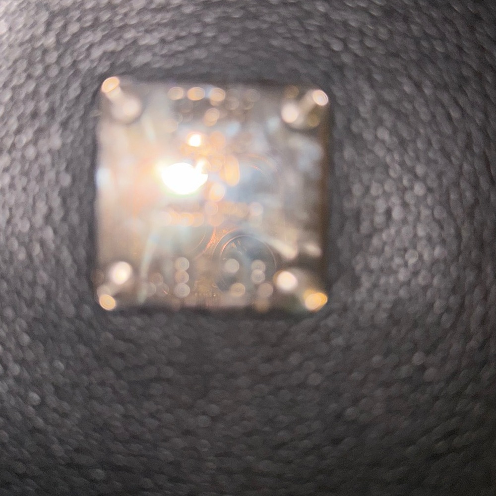 MCM Black Satchel with Red Accents 11x9 - Picture 5 of 14